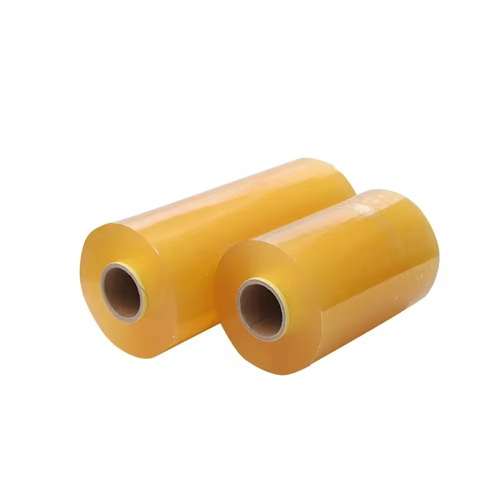 Green Packing Super Clear Wrap Film PVC Lamination Stretch Cling Shrink Roll PVC Films for Food Manufacturer