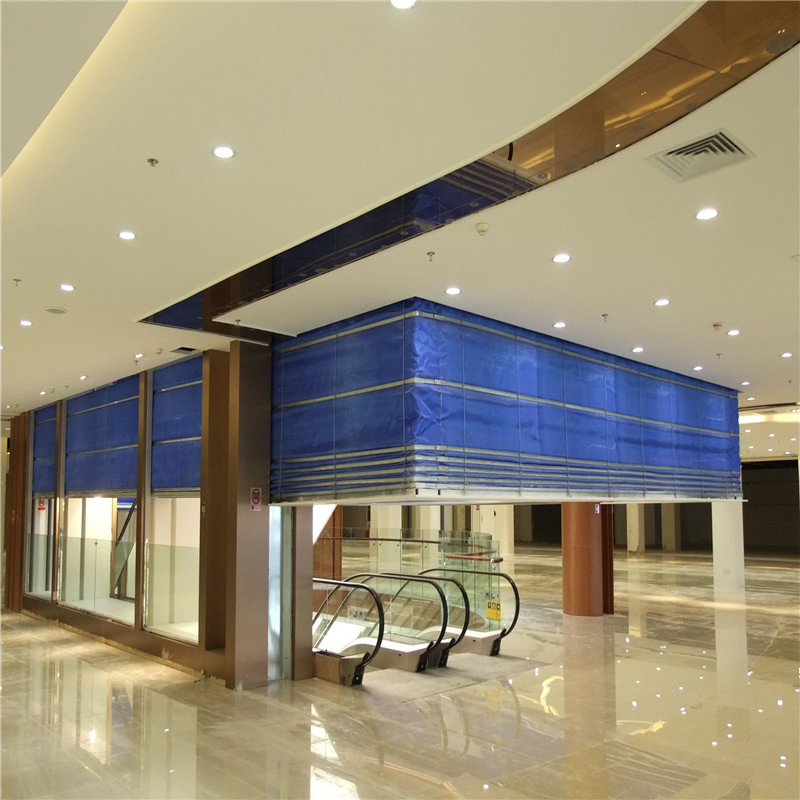 High Performance 3 Hours Fire Rated Inorganic Fireproof Roller Shutter Door Supplier