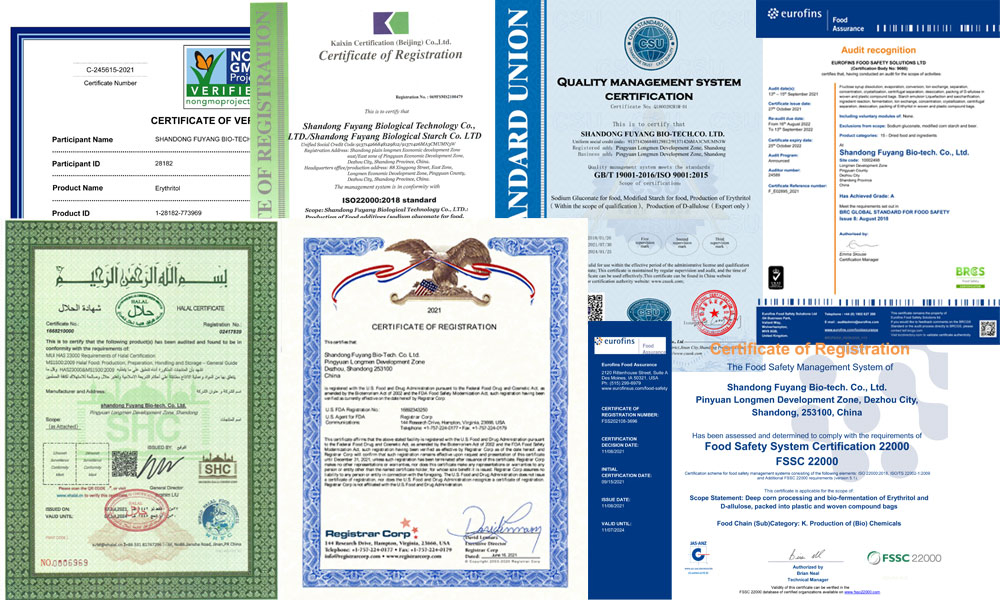 Fuyang Food Grade and Industrial Grade Sodium Gluconate CAS527-07-1 for Construction Chemicals