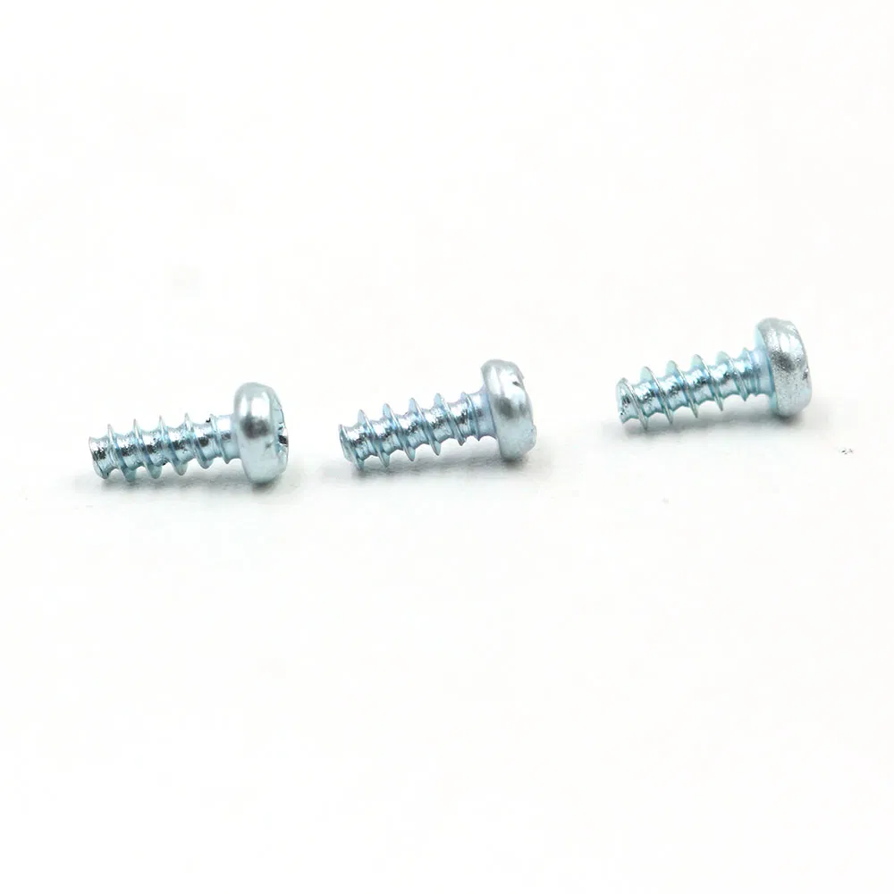304 Stainless Steel Pan Head Sheet Metal Screws Cross Recessed Screw #0-80 Small Electronics Screws
