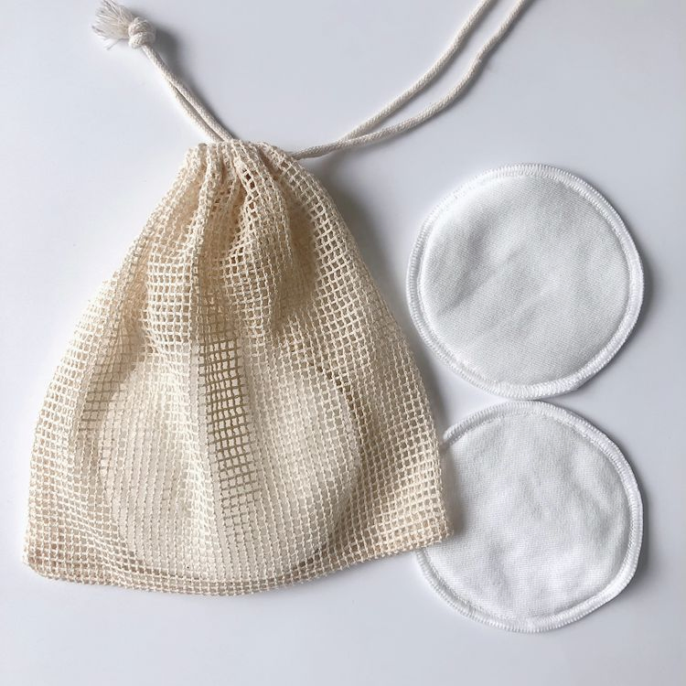 Bamboo Cotton Makeup Remove Pads 100% Biodegradable