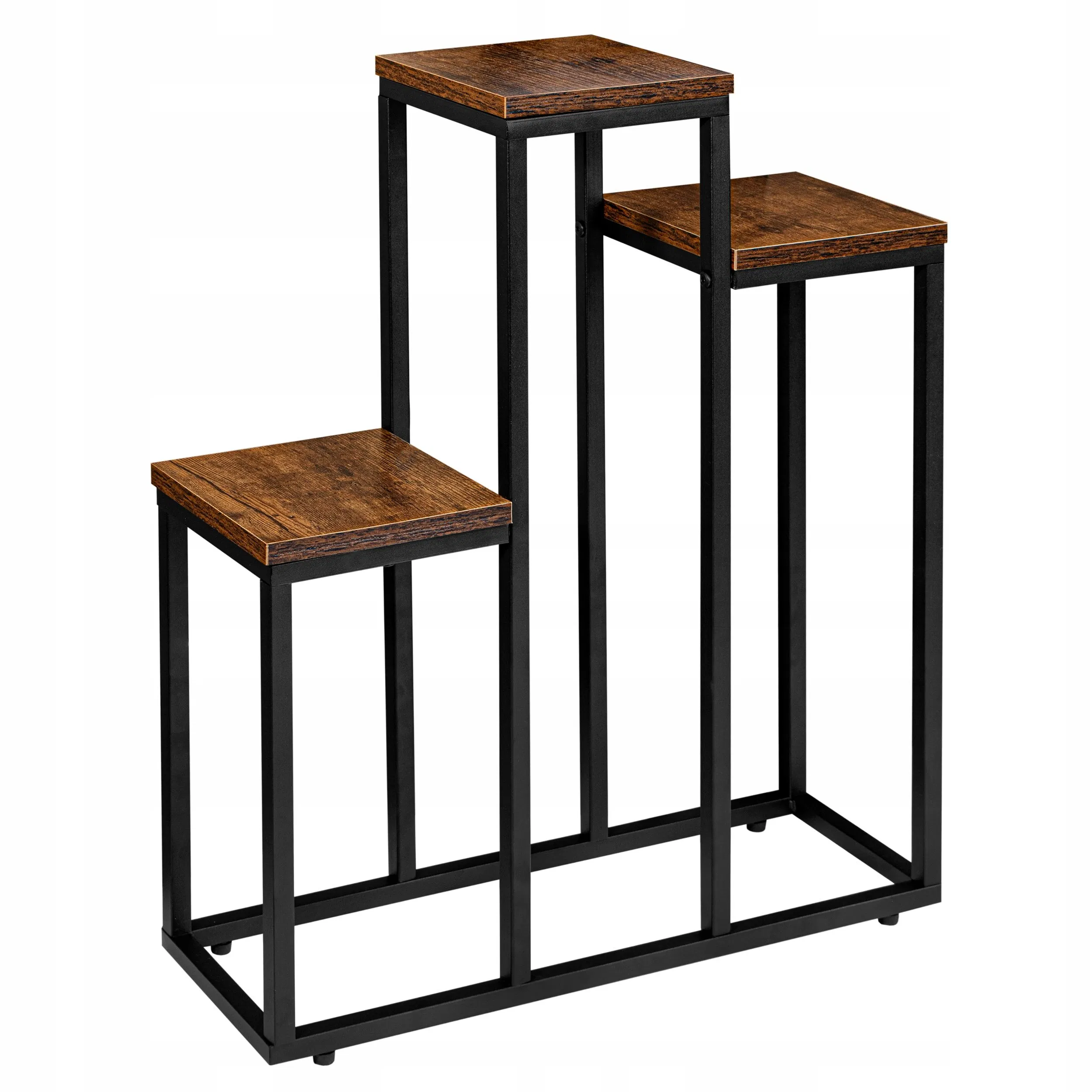 Widely Used Superior Quality Sell Well Vegetables Wood Plant Pot Display Decorative Iron Metal Flower Stand Rack