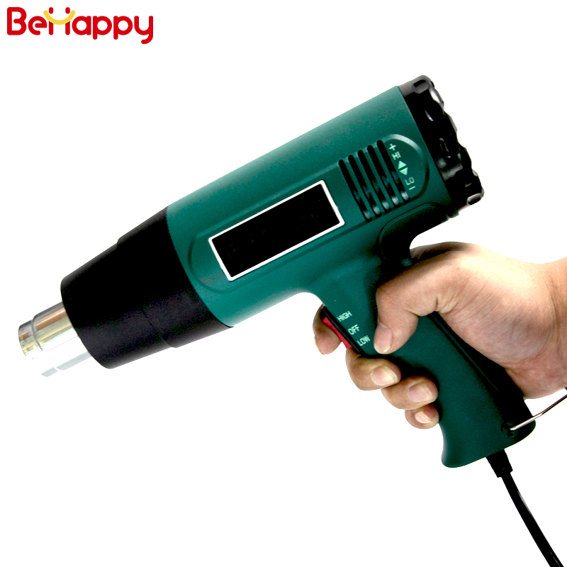 Behappy Best Selling Portable Hot Air Heat Gun Adjustable Temperature Soldering Heat Gun