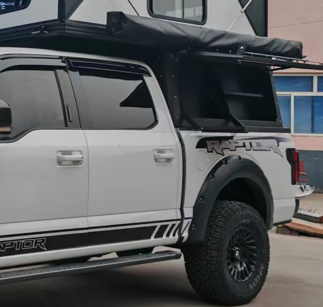 Тяжелый алюминиевый кемпер-кэнопи для внедорожного пикапа 4x4