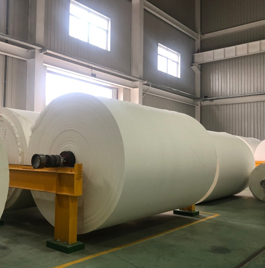 China Factory OEM Toilet Paper/Napkin/Facial Tissue Raw Material Mother Jumbo Roll
