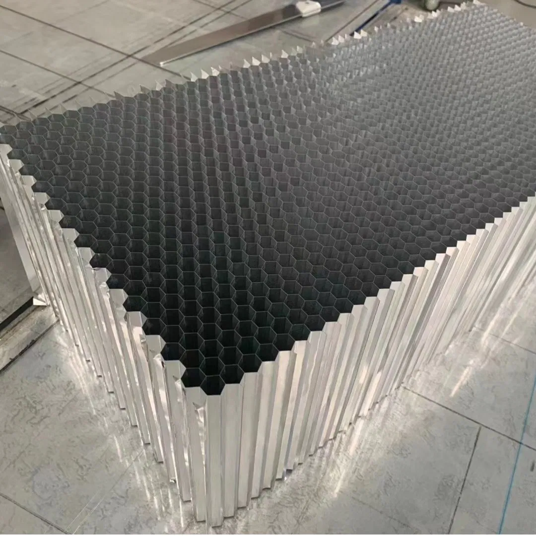 Microporous Aluminum Honeycomb Core for Laser Cutting Table Door Core Air Purification