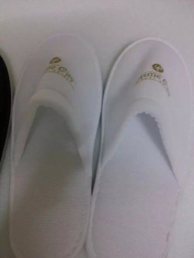 Beauty Slipper with Hotel Amenities for Hotel Room Using Factory Price