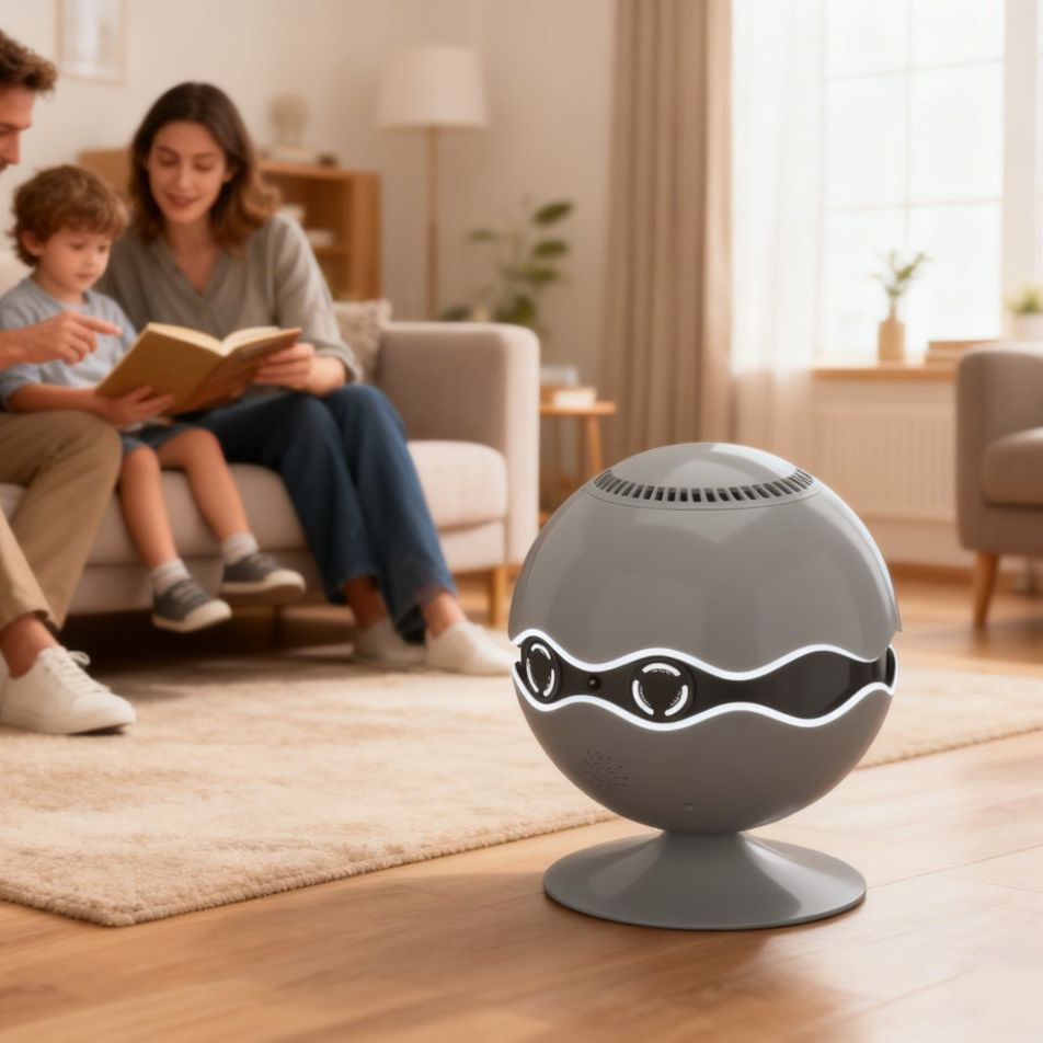 Cadr400, Desktop Plasma Air Purifier with HEPA Filter, Smart Home, Energy-Saving, Eco-Friendly, Smart, Mini, Sleep Aid, China Factory, Kj-A9