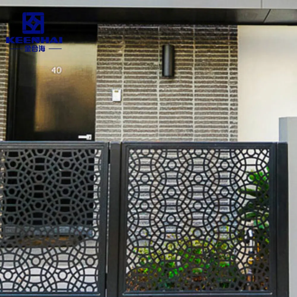 Modern Design Laser Cut Aluminum Garden Main Gate Designs