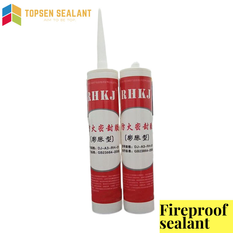 Red Color Fire Rated Acrylic Intumescent Mastic Caulk Sealant