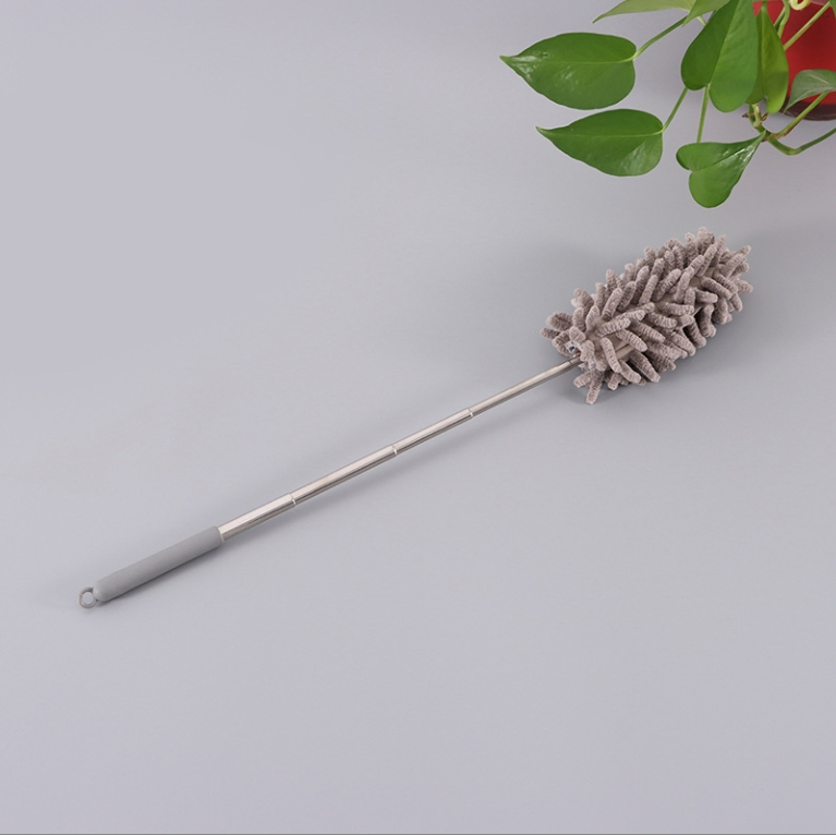 Retractable Gap Dust Cleaner Extension Pole Microfiber Detachable Microfiber Feather Duster Car Wash Window Cleaning