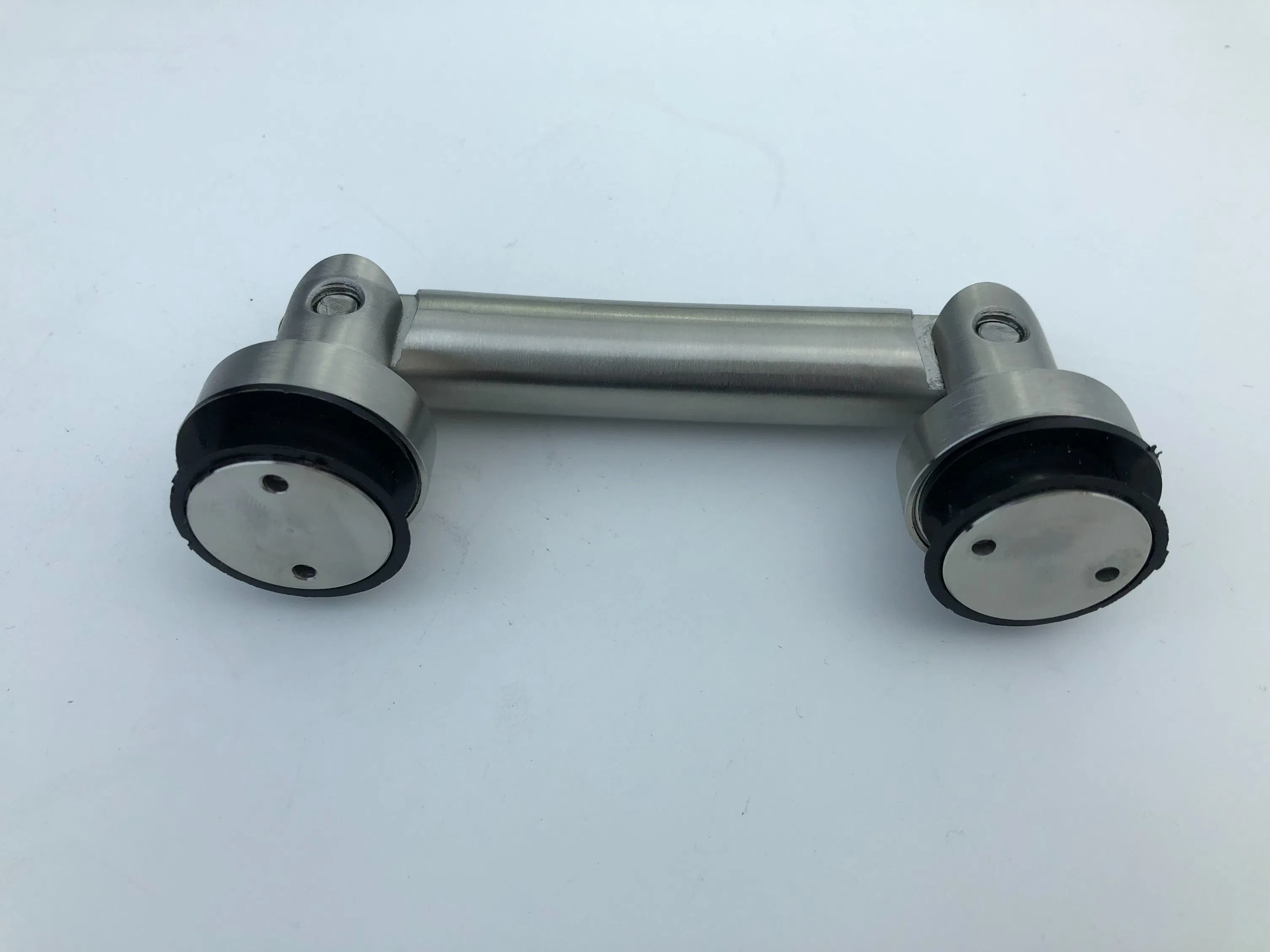 180 Degree Office Door Glass to Glass Adjustable Connector Joiner Fitting