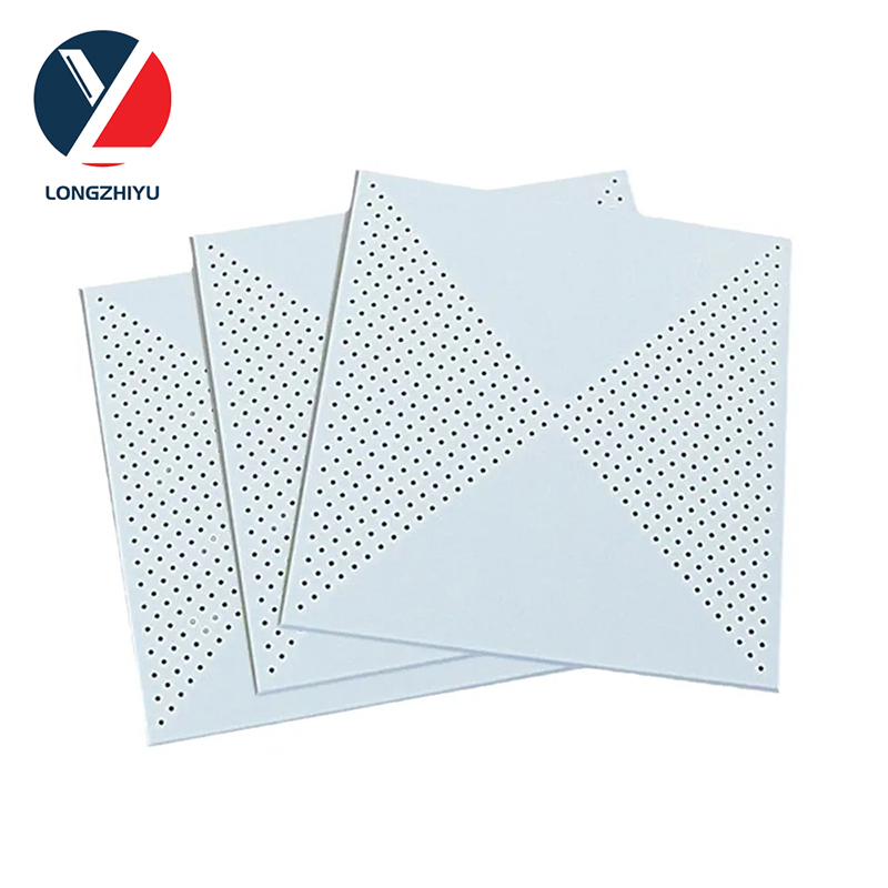 Advanced Acoustic Aluminum Metal Ceiling Panel Soundproof Aluminium Acoustic Panel Ceiling Covering Ceiling Decoration