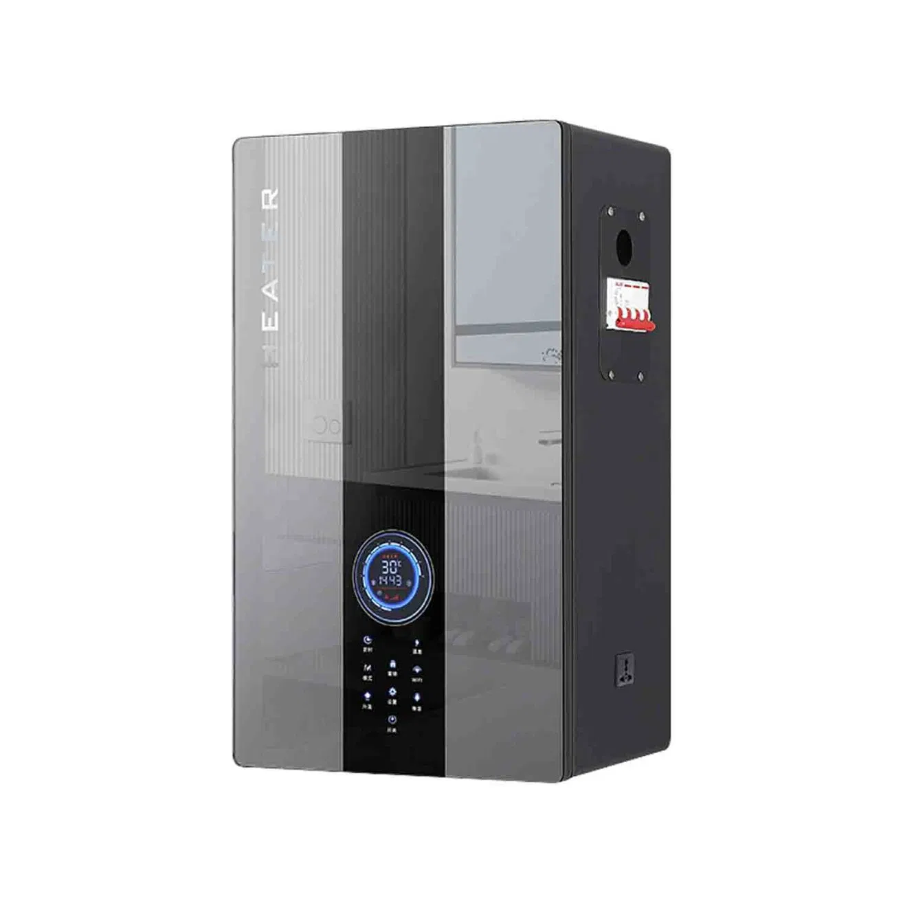 Silver 18kw Electric Boiler Water Heater with Overheat Protection