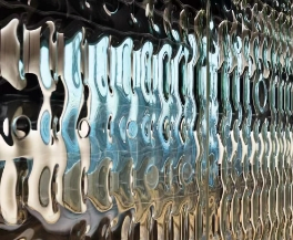 Embossed Pear Glass Art Glass