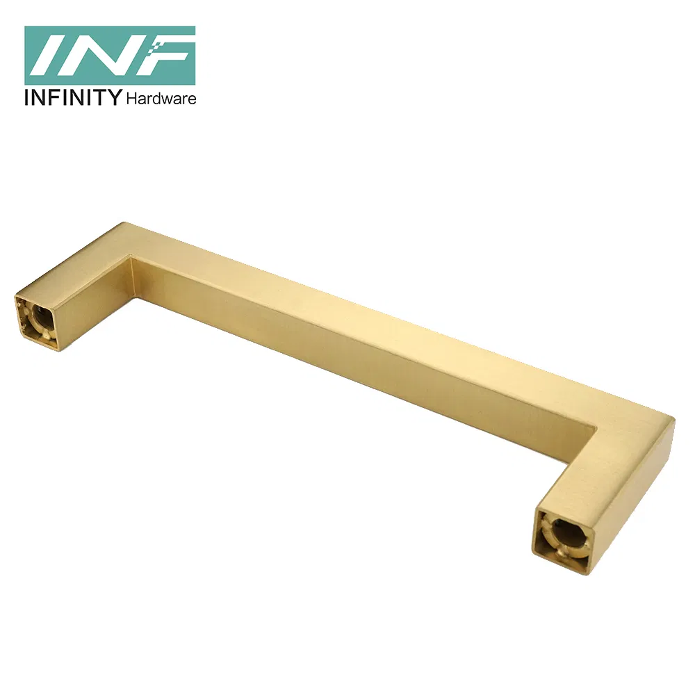 Modern Luxury Brass Hardware Sliding Door Pulls Stainless Steel Handle Pull Door Handle Glass Interior Door Knobs