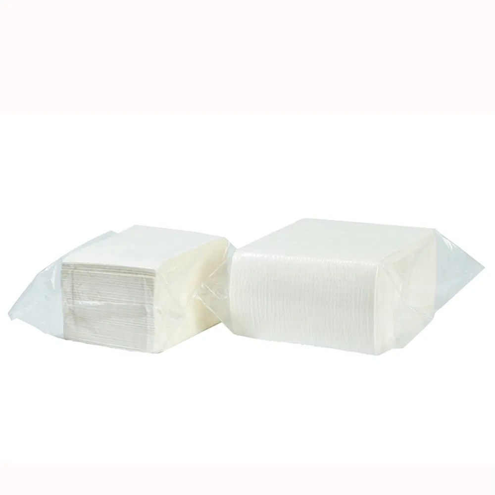 Disposable White Scrim Reinforced Bath Towels
