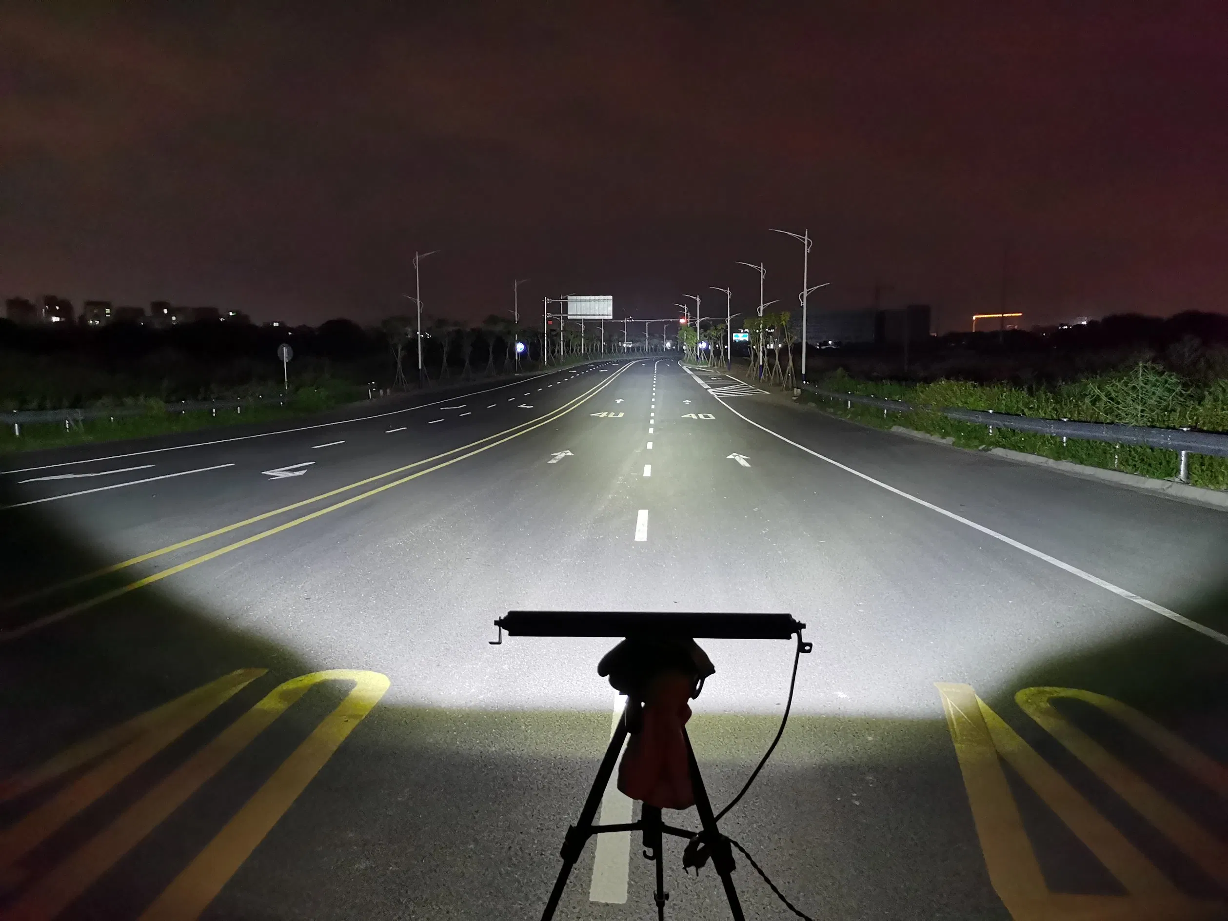 Светодиодная LED-панель для авто 12-50 дюймов, желтая