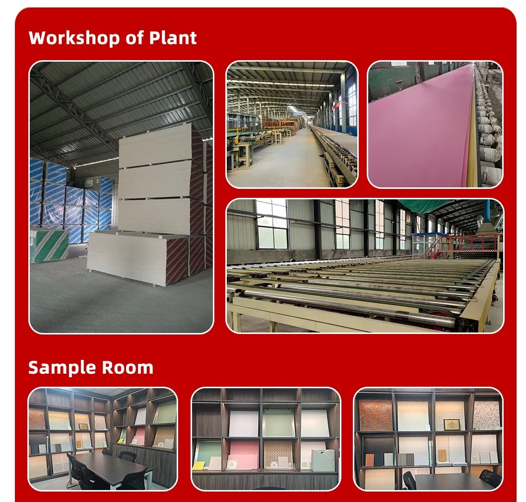 60X60 Waterproof Acoustic Gypsum Suspended False Ceiling Tile