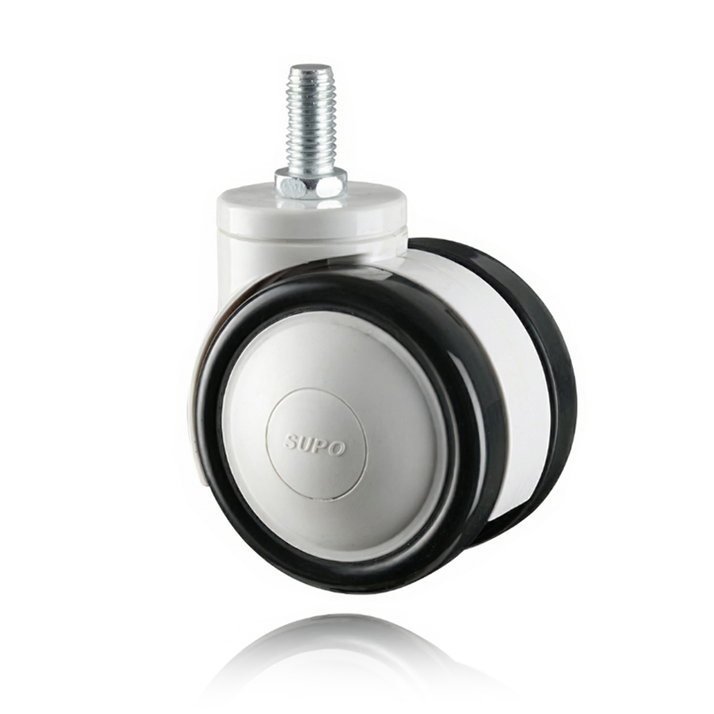 3" 4" 5" Top Plate Swivel Quiet Medical Nursing Bed Caster Wheels