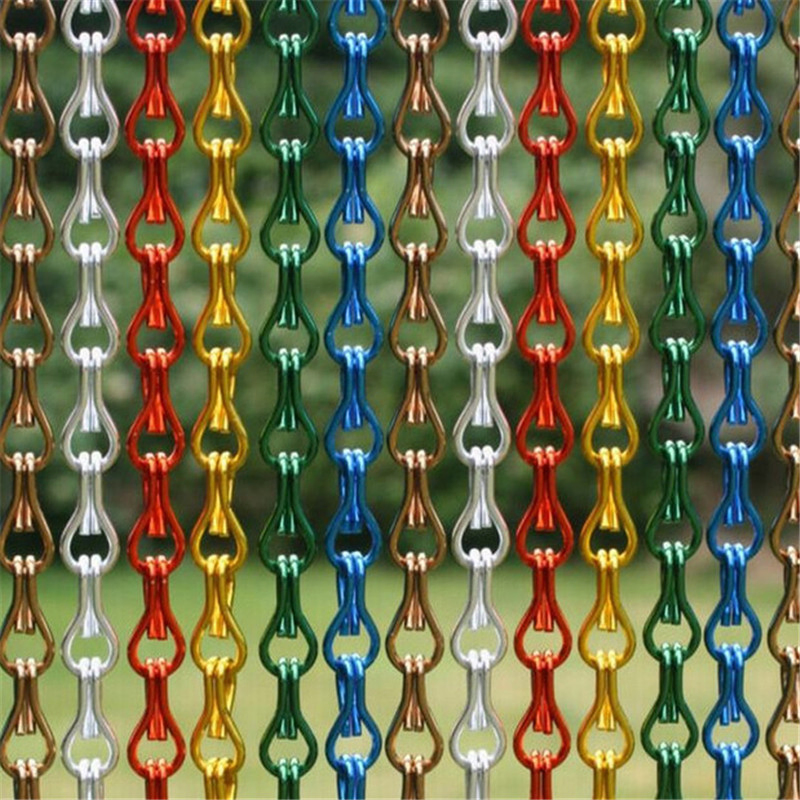 Design Best Selling New Chain Link Shower Metal Mesh Curtain