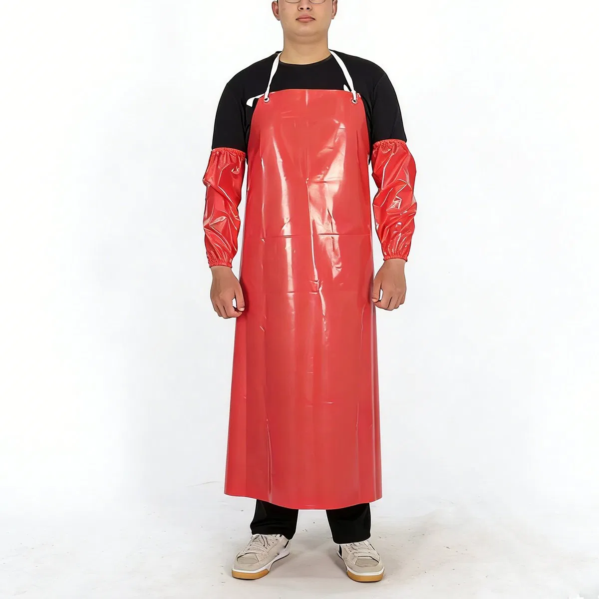 Processing Industry Durable Heavy Duty PVC/TPU Chemical Resistant Apron Waterproof Rubber Apron