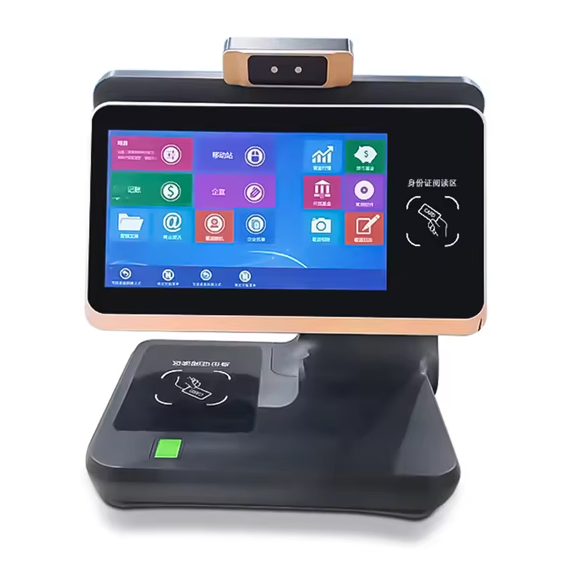 Face Recognition POS Hardware Android POS Systems Billing POS Terminal Attendance with Fingerprint Visitor ID Card Reader