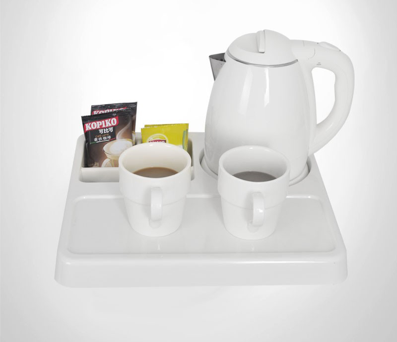 1.2L Hotel Electric Kettle with Welcome Tray Set