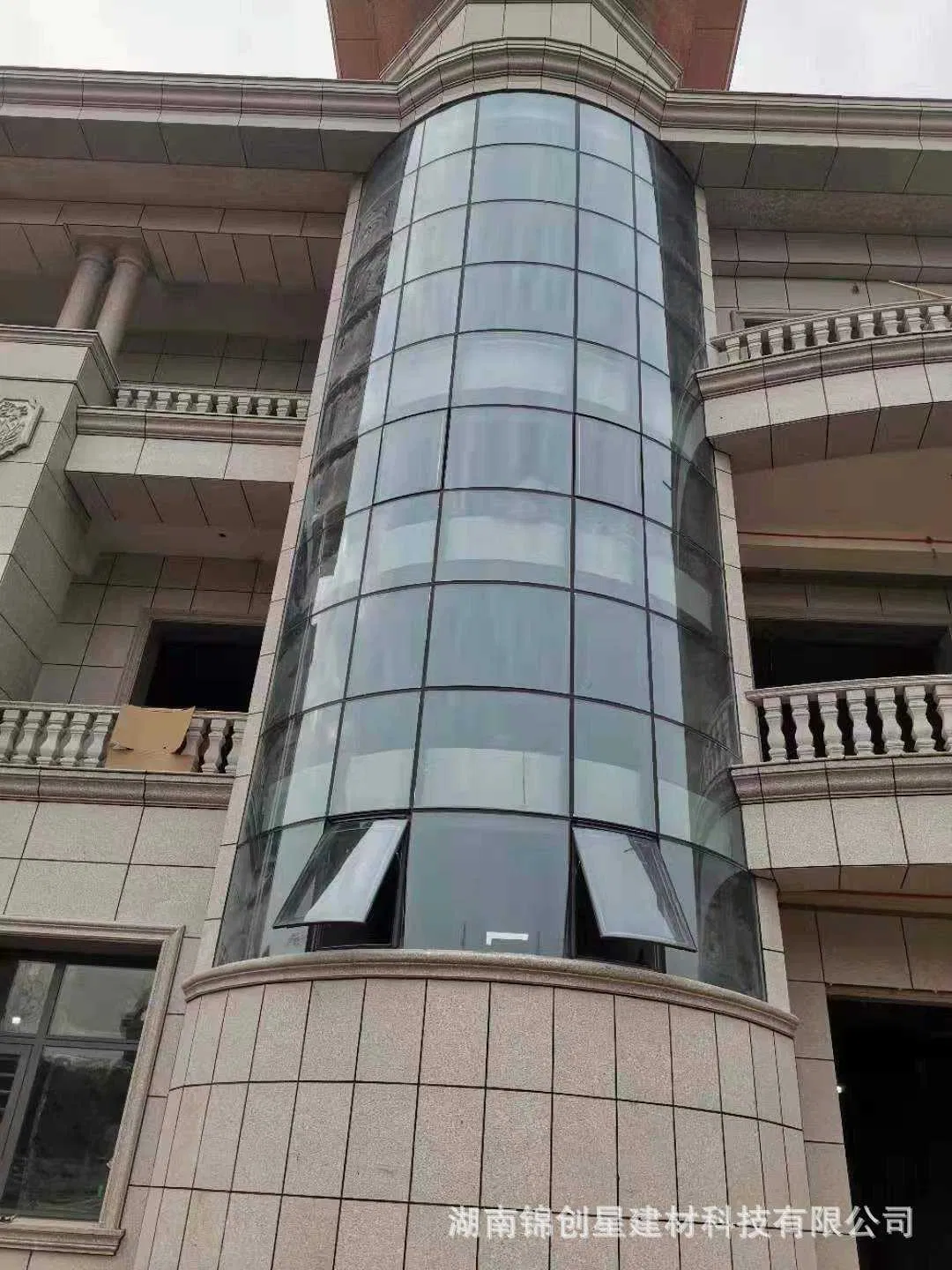 Factory Supply Accereflective Glass Aluminum Facade Systems High Quality Customizable Curtain Walls