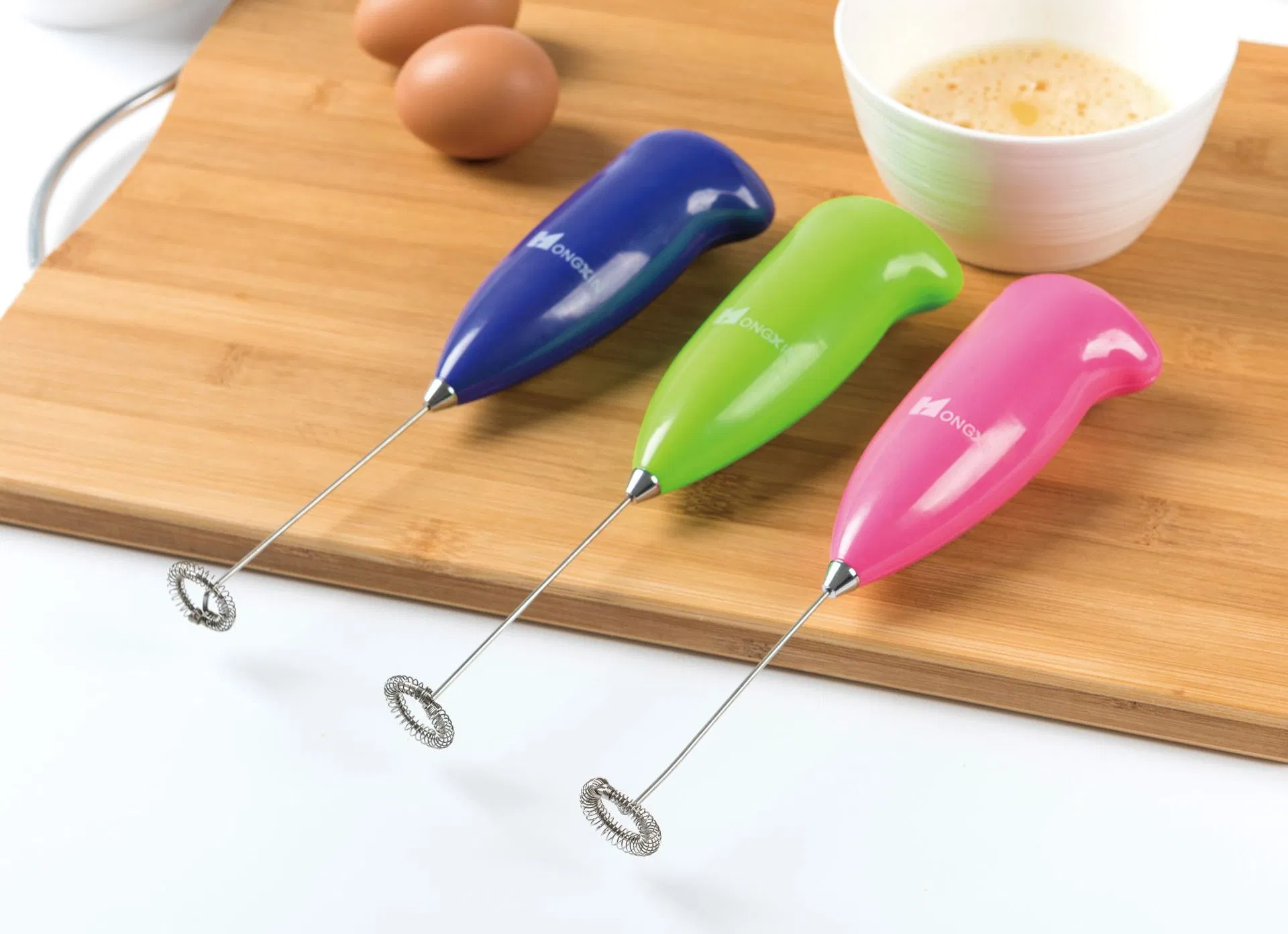 Household Small Kitchen Tool Egg Beater Coffee Stirrer Electric Milk Frother