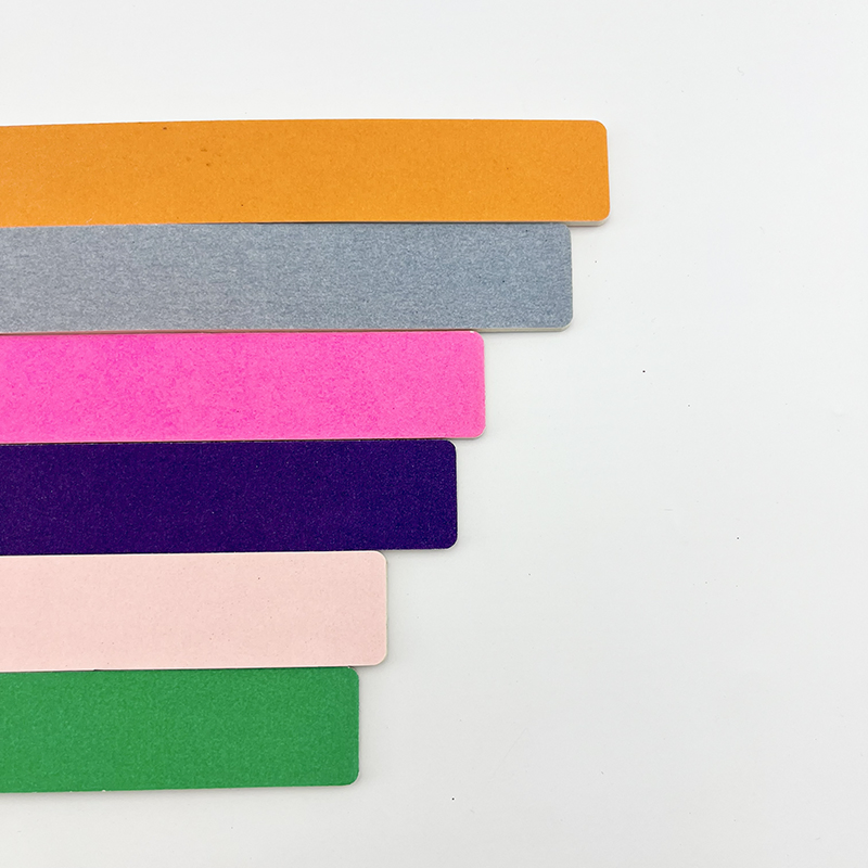 Professional Dual Sides Rectangle Square Shape EVA Nail Buffer Files
