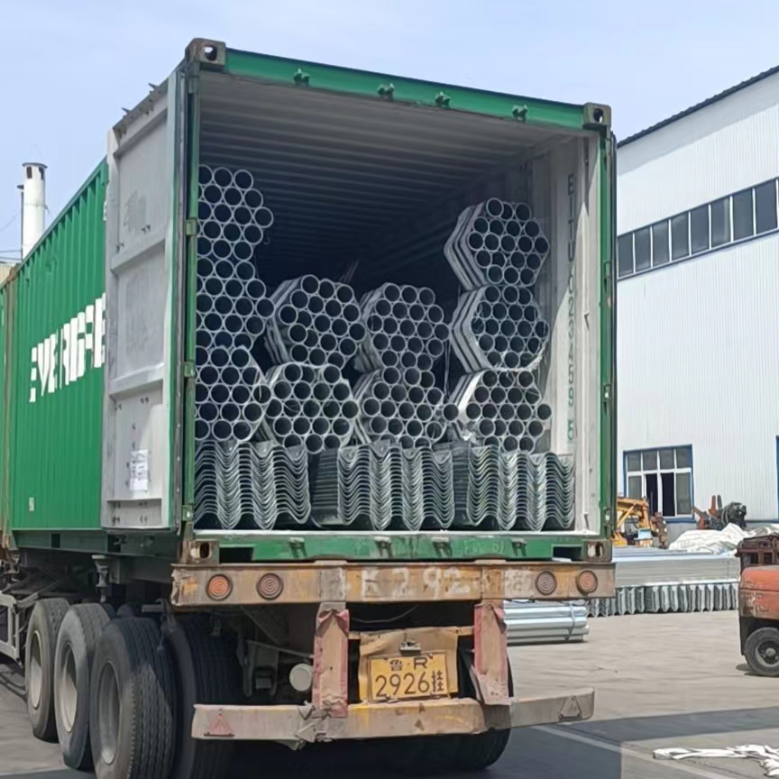 Impact Resistant Highway Guardrail with Anti Corrosion Features for Bridges Slopes and Roadside Protection