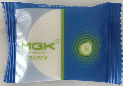 Compressed Towel Tablets Candy Bath Travel Disposable Face Makeup Remover Cotton Non Woven Biodegrade Able