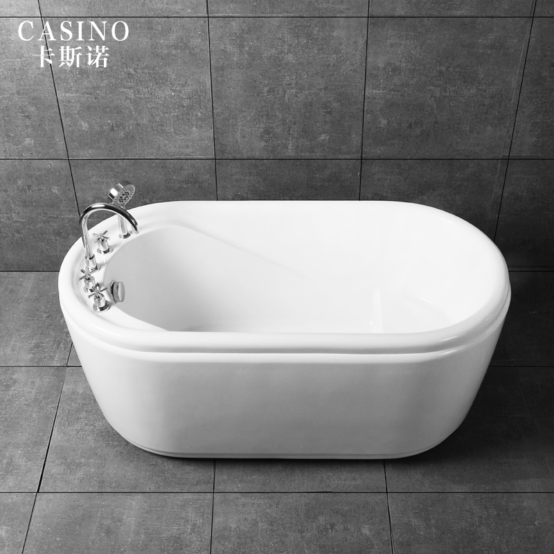 Foshan Hot Bathtub Baby Bath Tub Disabled People Acrylic Small Bathtub