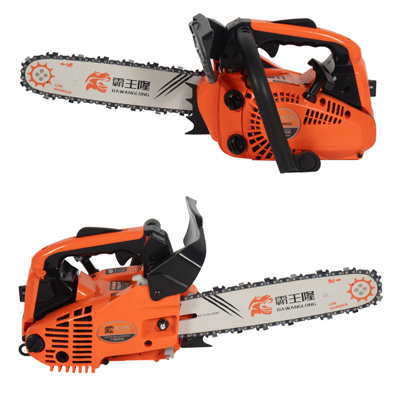 Portable 25cc Gasoline Chainsaw 2-Stroke Mini Chain Saw with 12"Bar for Wood Cutting