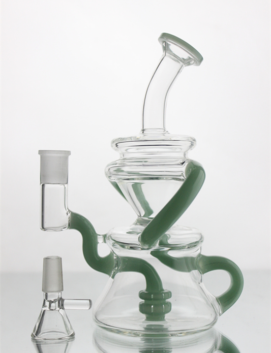 Glass Water Pipe Hand Pipes Recycler