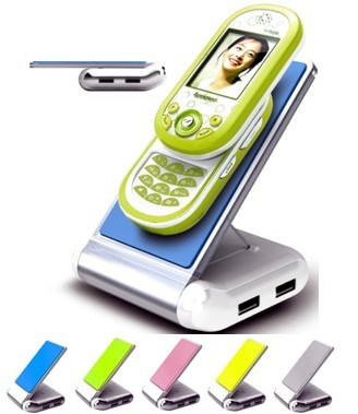 Держатель для телефона с USB-хабом HG-357