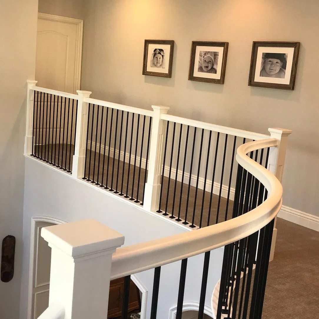 Hot Selling 1/2"*44" Hollow Square Straight Iron Baluster for The Apartment Staircase