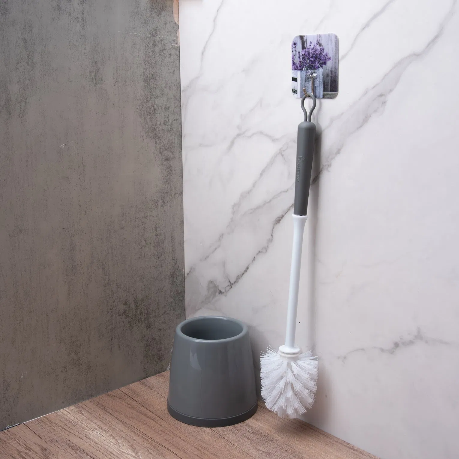 Набор держатель и щетка для унитаза, зеленый