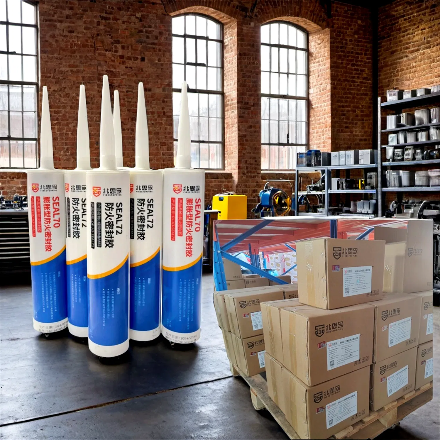 Premium Fire-Seal Spray for Sealing Curtain Wall Gaps