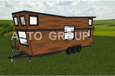 Light Steel Tiny Home Float Home RV for Hotel/Apartment Living