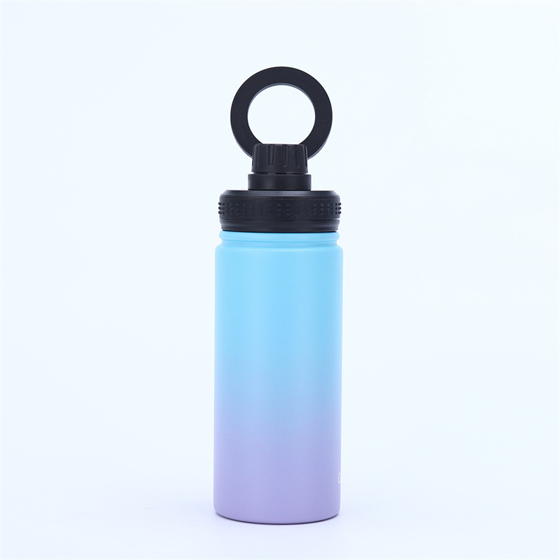 18oz 22oz 32oz Insulated Stainless Steel Water Bottle with Magnetic Phone Holder