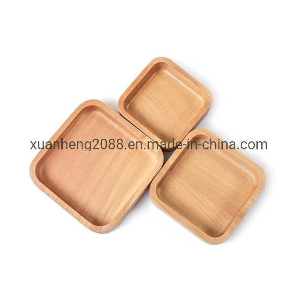 Custom Beech Wood Serving Tray for Restaurants and Cafes