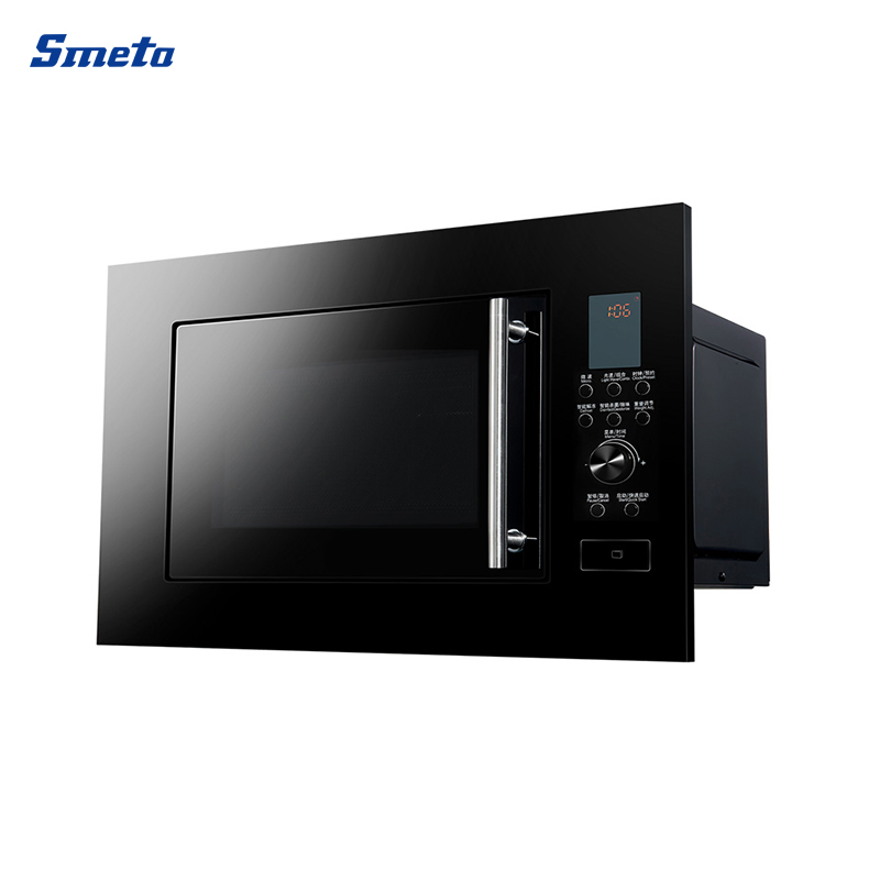 20L Black Color Built in Microwave Oven with Grill