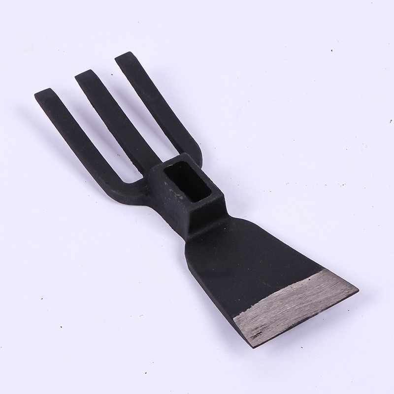 Outdoor Agricultural and Gardening Weeding and Digging Soil and Vegetable Small Hoe Two/Three/Four-Toothed Pickaxe