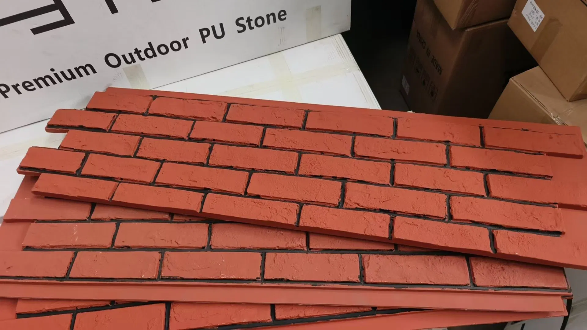 1200*600*50mm Feature PU Decorative Components Wall Cladding