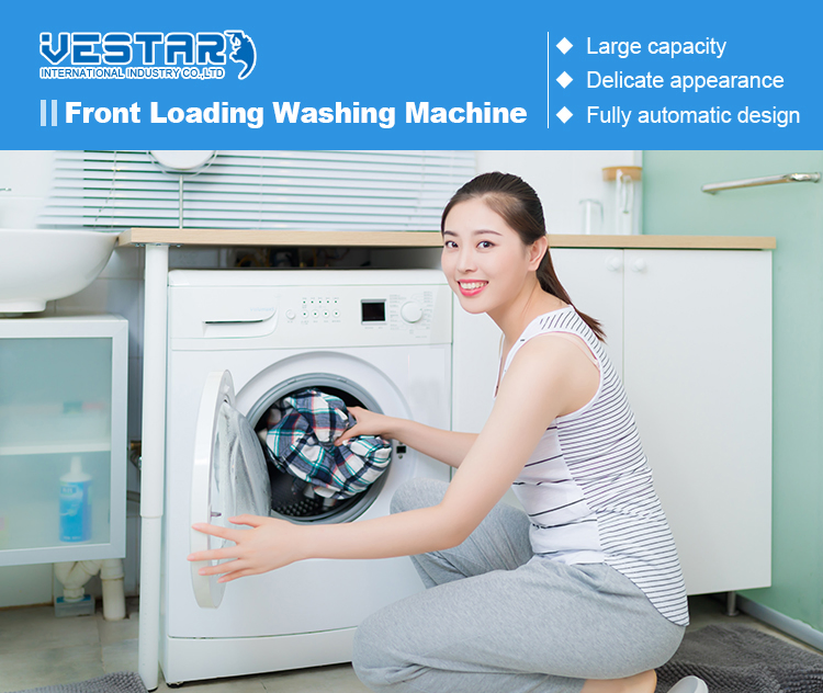 Model Stainless Steel Anti-Foaming Sensor Commercial Full Automatic Washing Machine