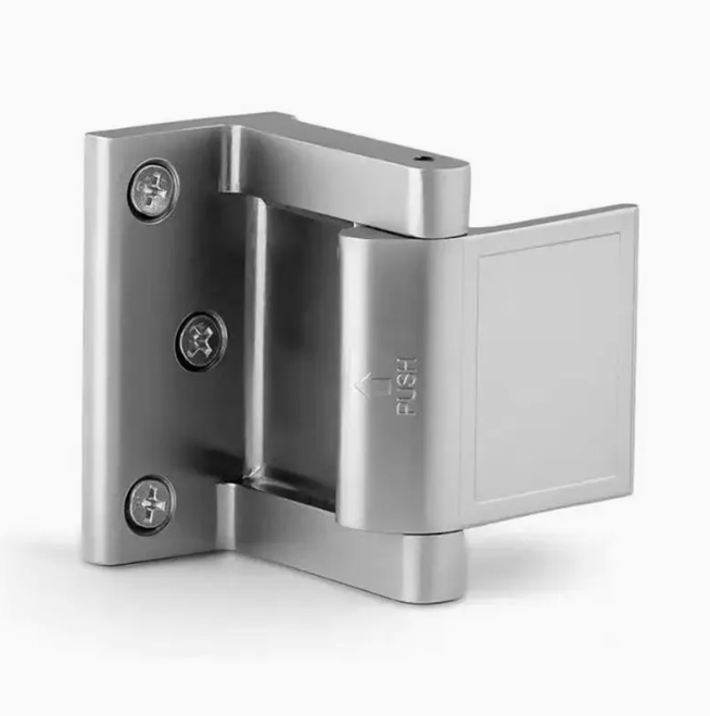 Mdsf02-Sn Die-Cast Zinc Security Latch, Satin Nickel Finish