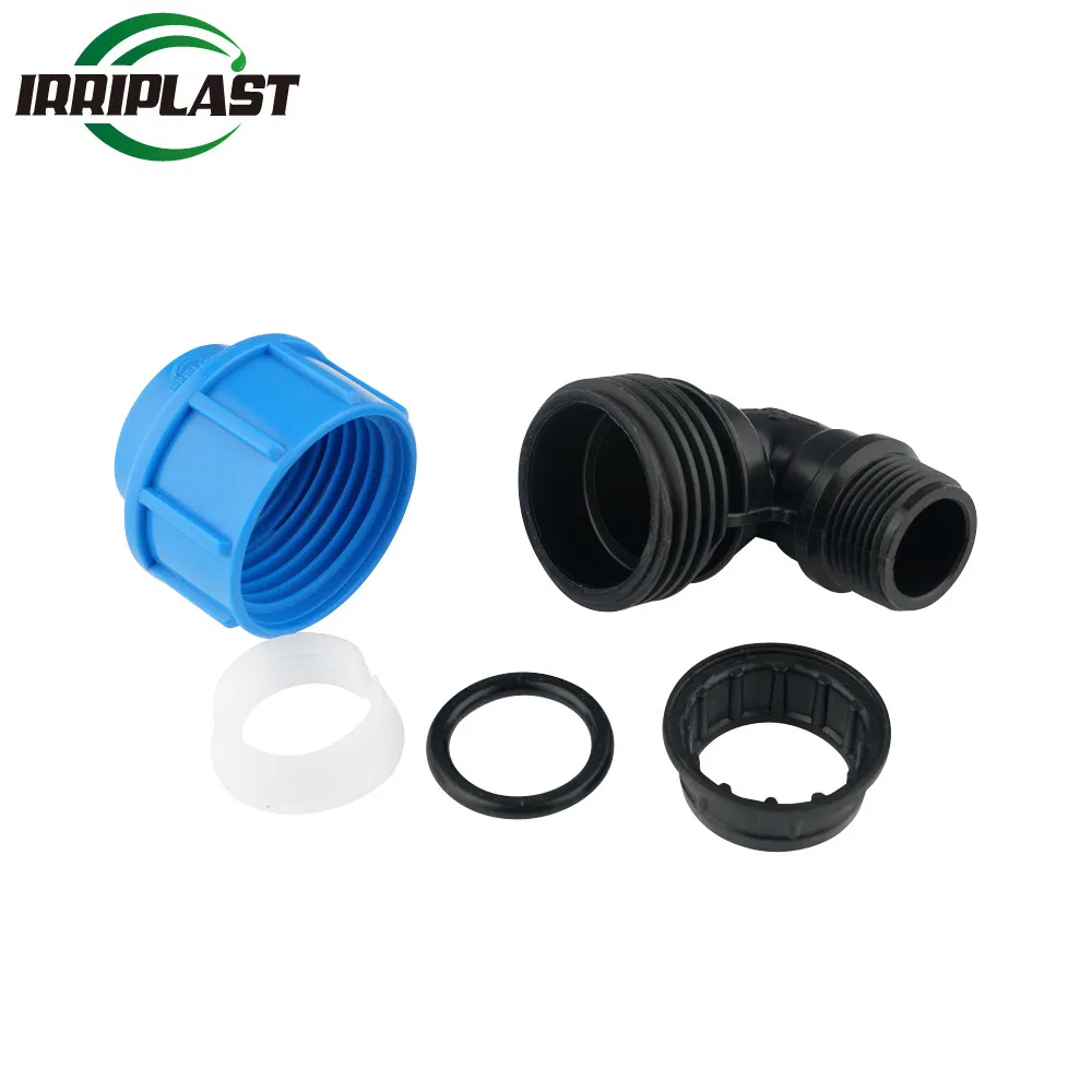 Easy to Load and Unload High Performance HDPE Pipe PP Compression Fittings