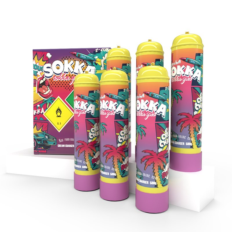 OEM Brand Hi-Whip Rotass Cream Chargers Whipped Cream Gas Charger 640g